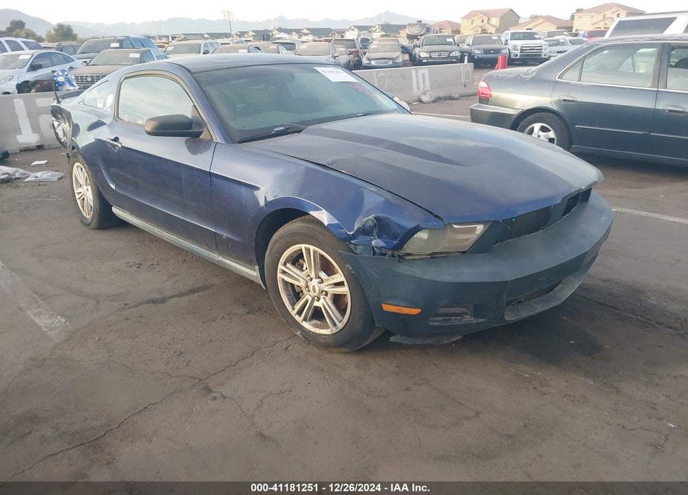2012 FORD MUSTANG V6 VIN: 1ZVBP8AM7C5251722