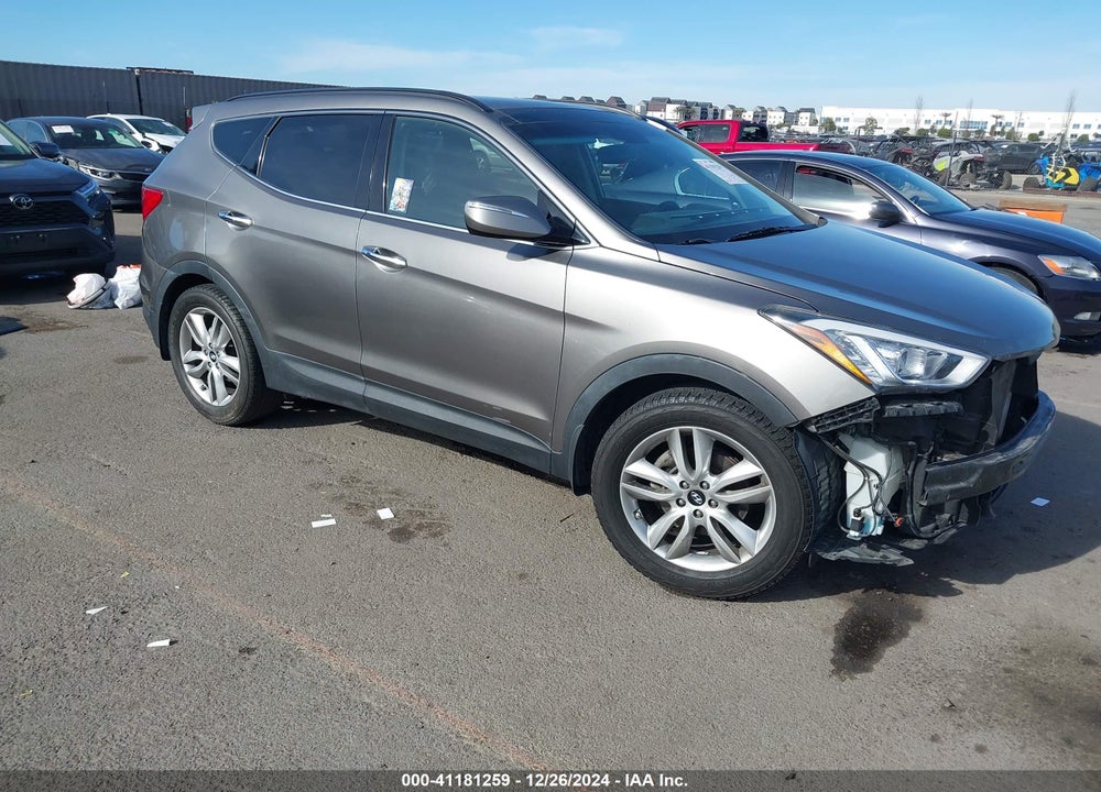 2015 HYUNDAI SANTA FE SPORT 2.0L TURBO VIN: 5XYZW4LA3FG268366