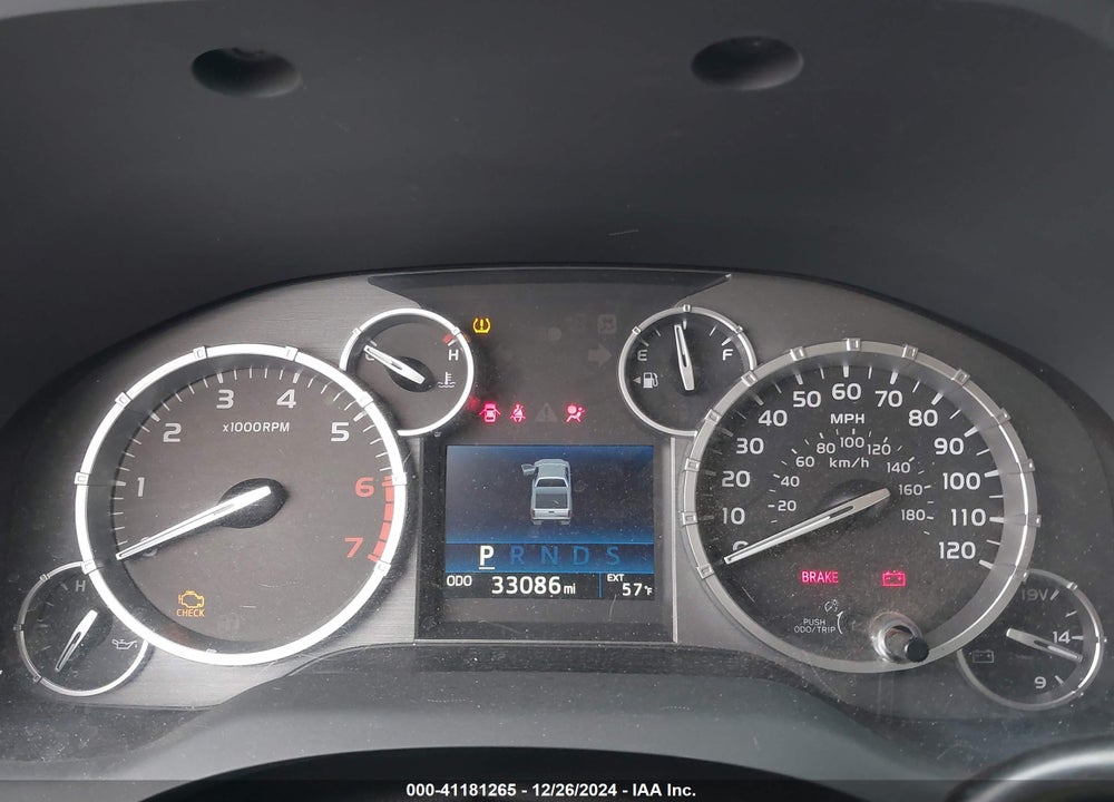 2017 TOYOTA TUNDRA SR5 4.6L V8 VIN: 5TFRM5F12HX122323