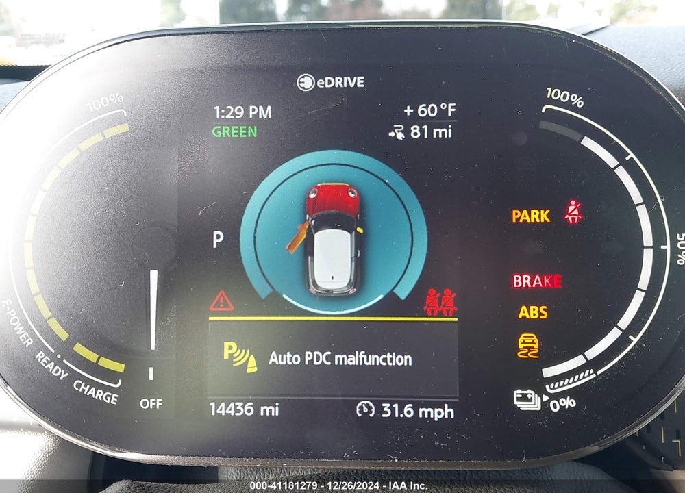 2022 MINI SE HARDTOP COOPER VIN: WMW13DJ00N2R57223