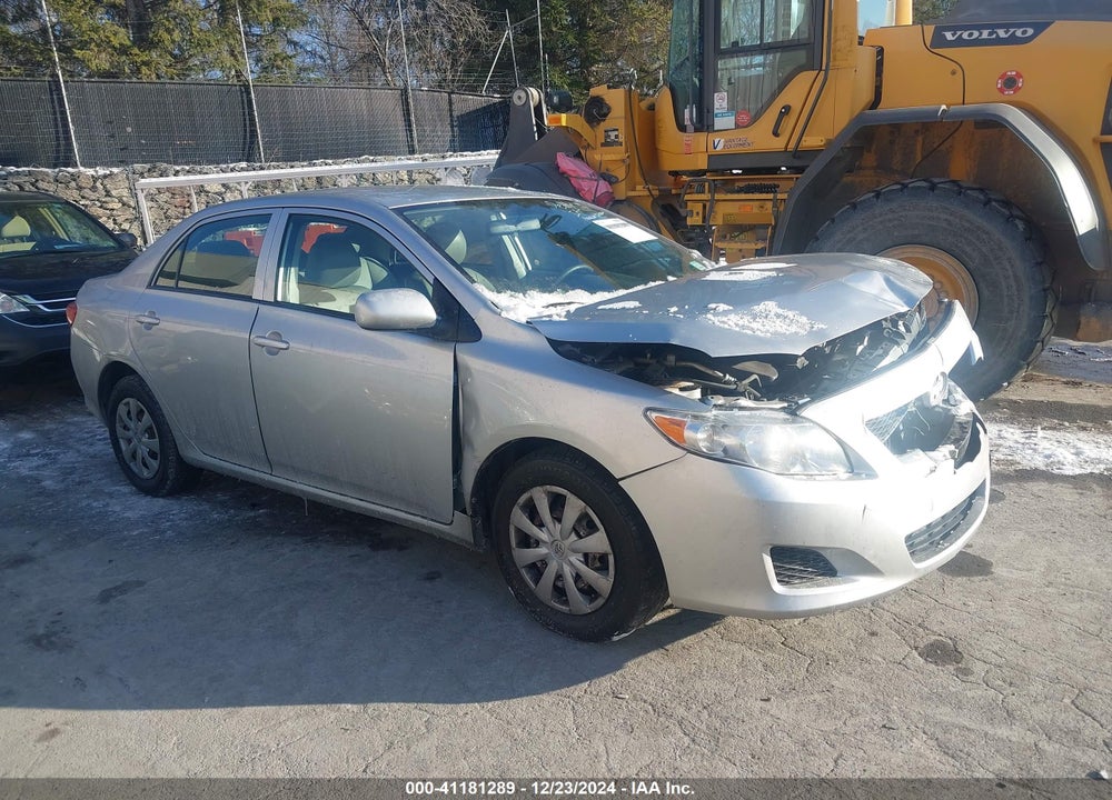 2009 TOYOTA COROLLA LE VIN: JTDBL40E49J040429