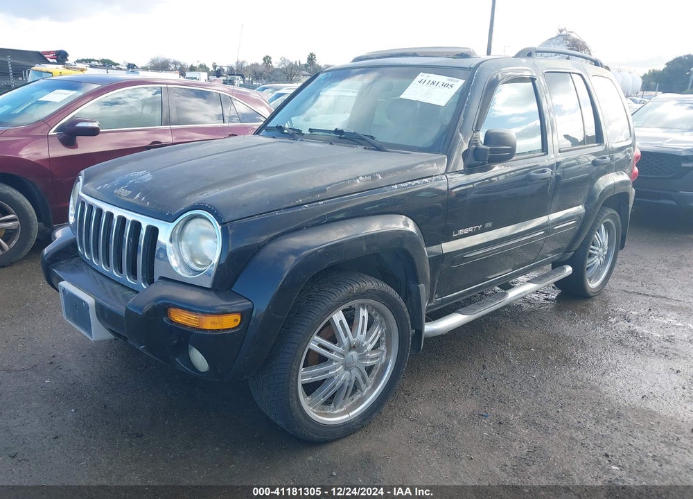2002 JEEP LIBERTY LIMITED EDITION VIN: 1J8GL58K22W346780