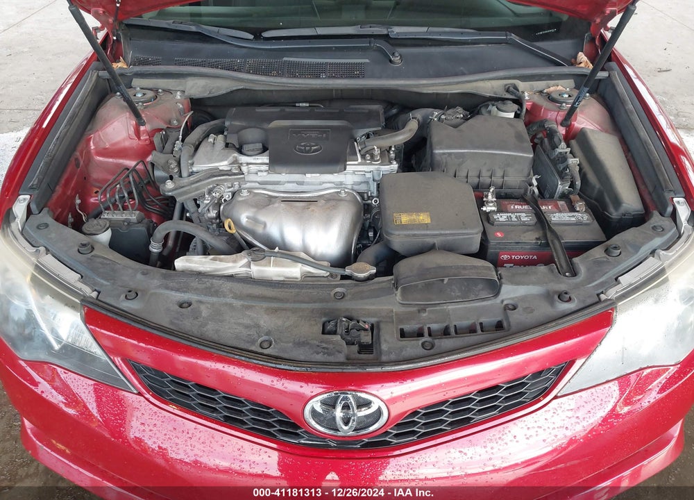 2014 TOYOTA CAMRY SE VIN: 4T1BF1FK6EU838437