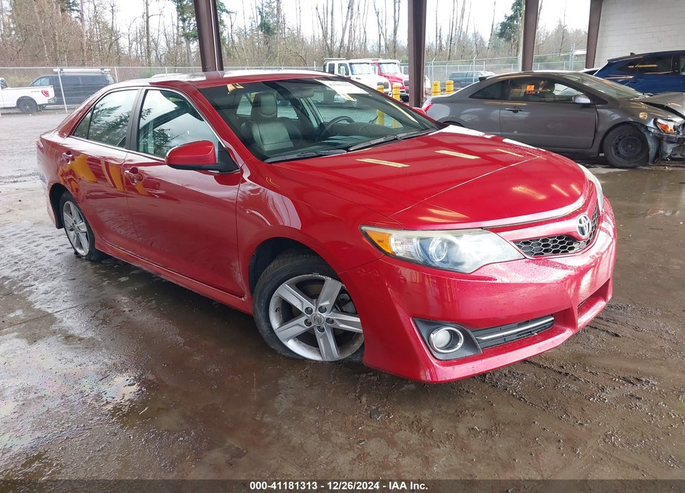 2014 TOYOTA CAMRY SE VIN: 4T1BF1FK6EU838437