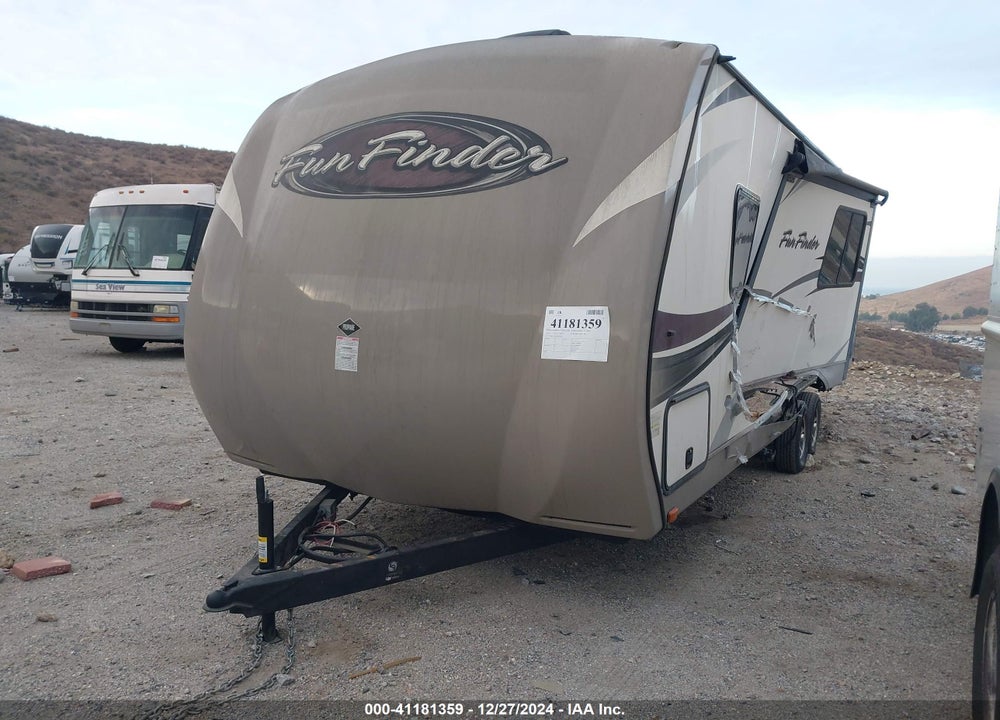 2016 FUN FINDER XTREME LITE SERIES M-241 LRK VIN: 5RXTA2422G1033763