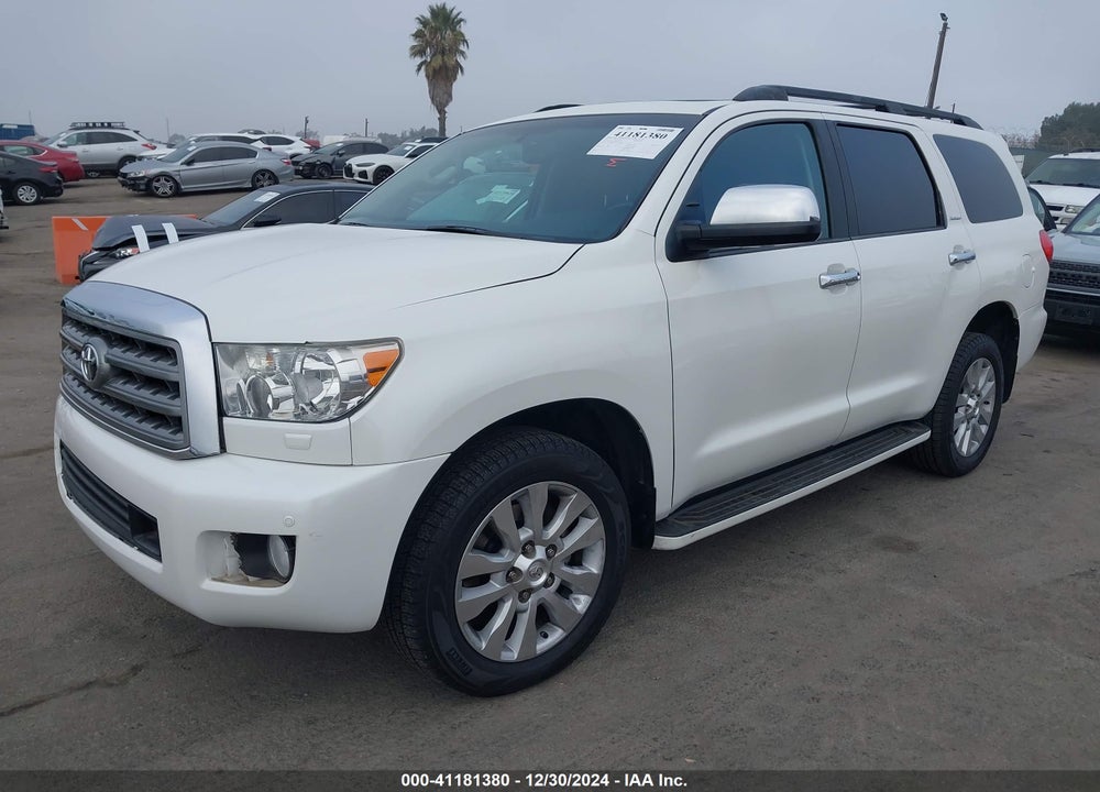 2017 TOYOTA SEQUOIA PLATINUM VIN: 5TDDW5G12HS153726