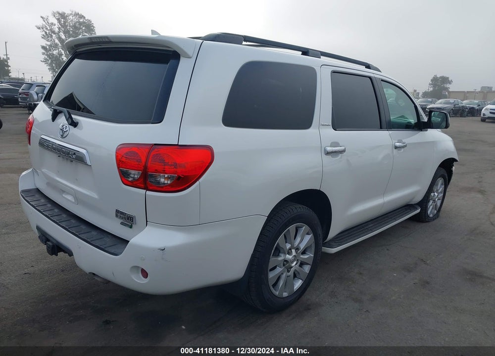2017 TOYOTA SEQUOIA PLATINUM VIN: 5TDDW5G12HS153726