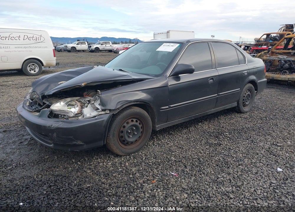 1997 HONDA CIVIC LX VIN: 2HGEJ6677VH532411