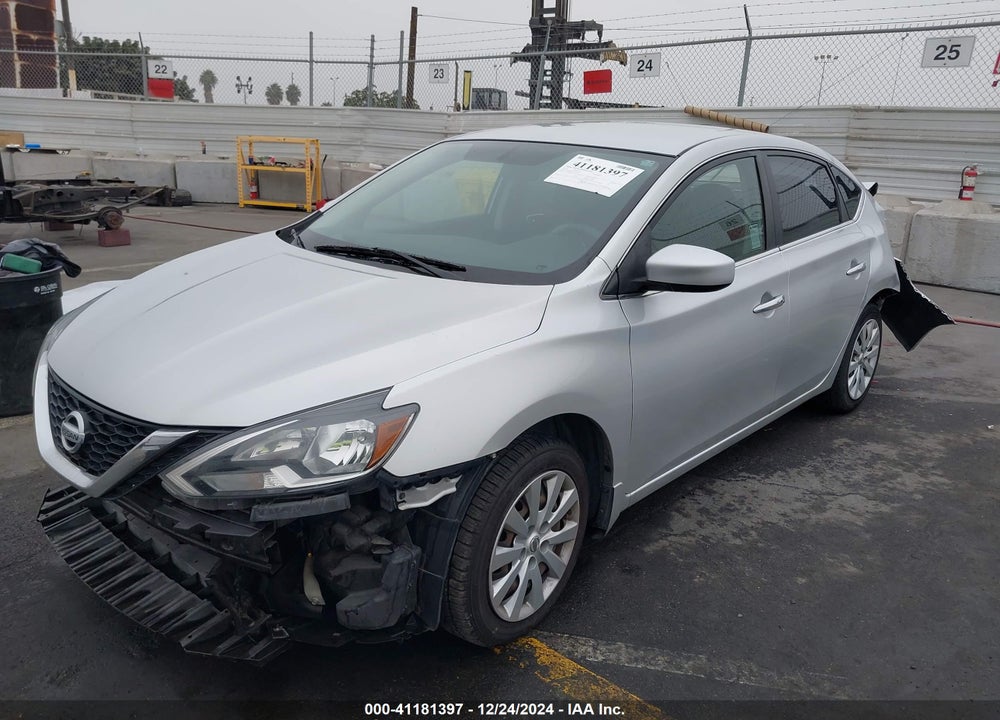 2016 NISSAN SENTRA SV VIN: 3N1AB7AP6GL656075