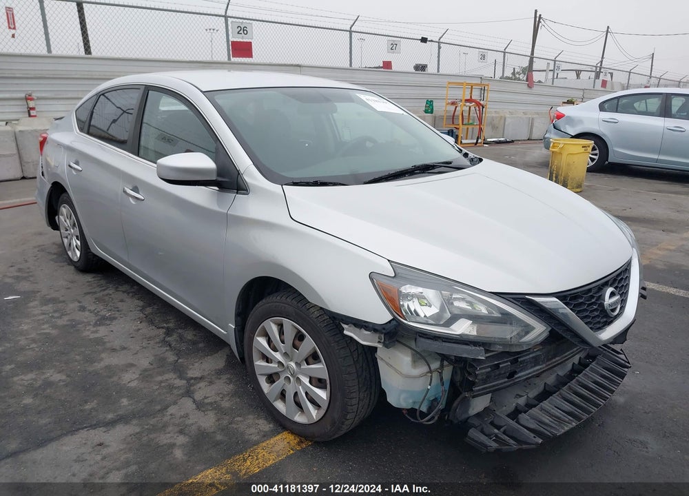 2016 NISSAN SENTRA SV VIN: 3N1AB7AP6GL656075