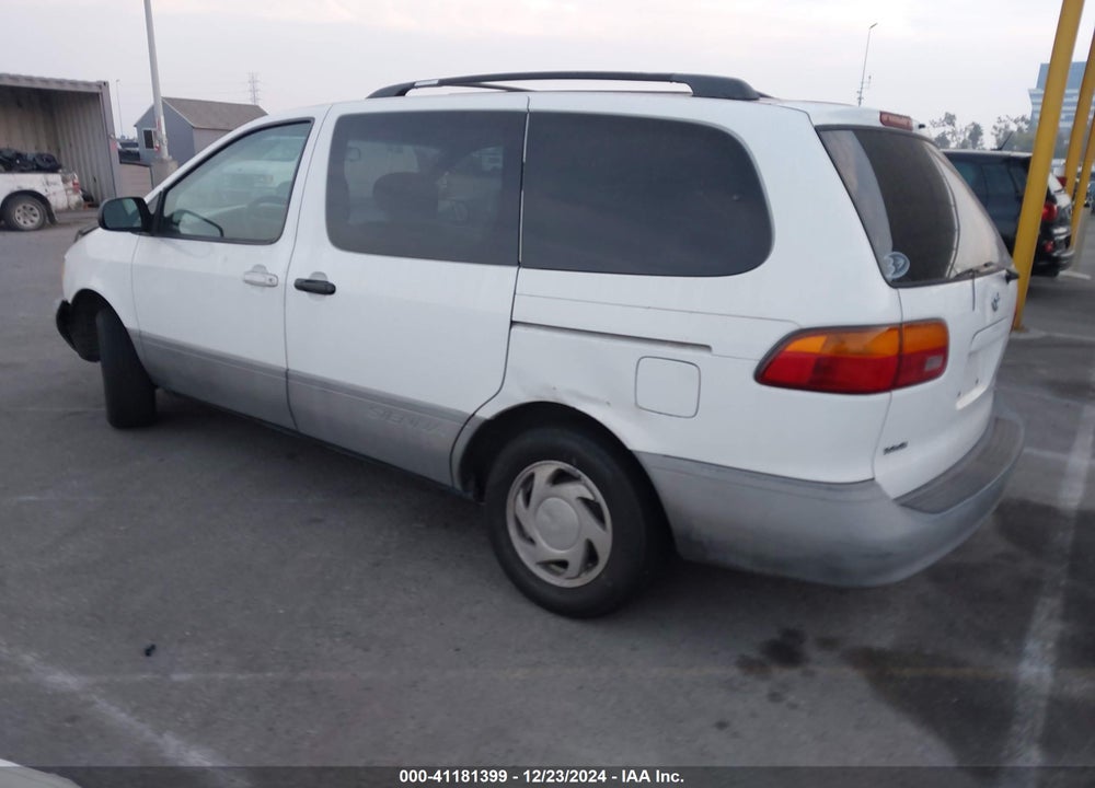 2000 TOYOTA SIENNA LE VIN: 4T3ZF13C7YU275678