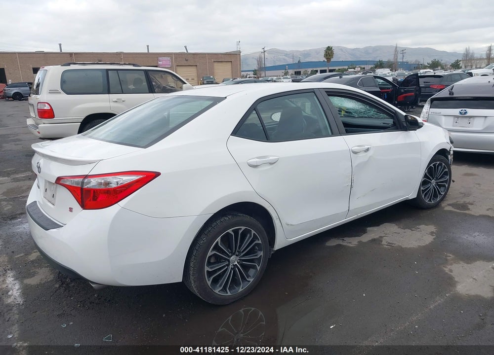 2016 TOYOTA COROLLA VIN: 5YFBURHE4GP515035