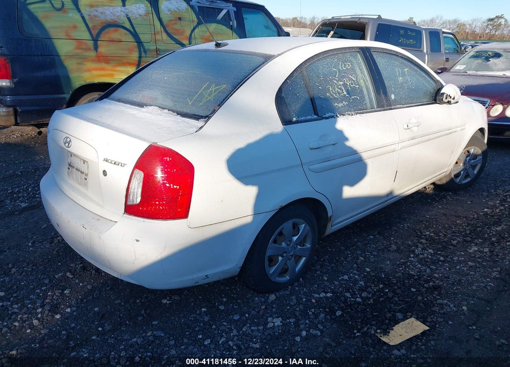 2009 HYUNDAI ACCENT VIN: KMHCN46C59U329768