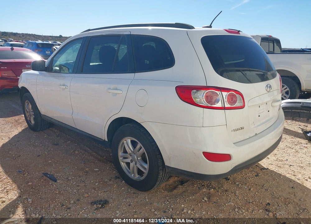 2011 HYUNDAI SANTA FE GLS VIN: 5XYZG3ABXBG025974