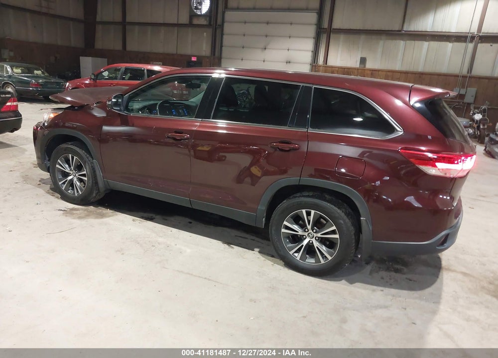 2019 TOYOTA HIGHLANDER LE VIN: 5TDBZRFH0KS989286