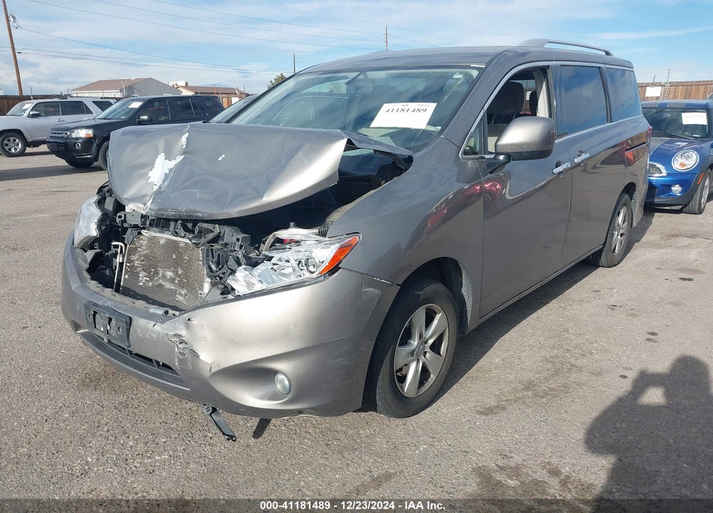 2016 NISSAN QUEST PLATINUM/S/SL/SV VIN: JN8AE2KP9G9157239