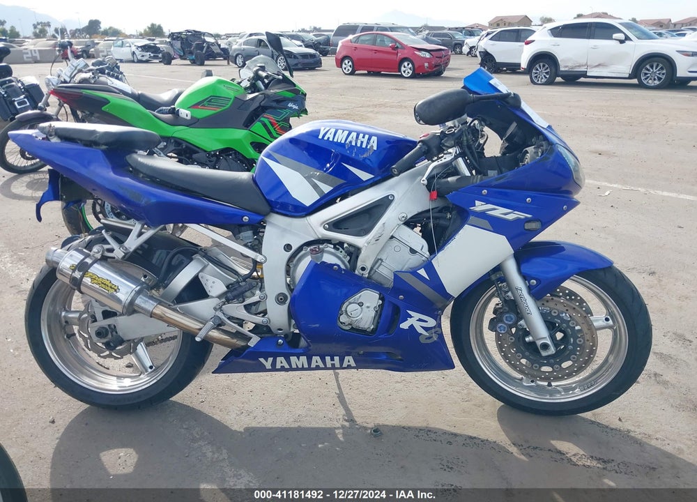 2002 YAMAHA YZFR6 L VIN: JYARJ04EX2A023868