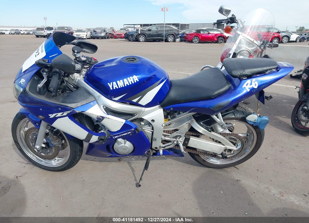 2002 YAMAHA YZFR6 L VIN: JYARJ04EX2A023868
