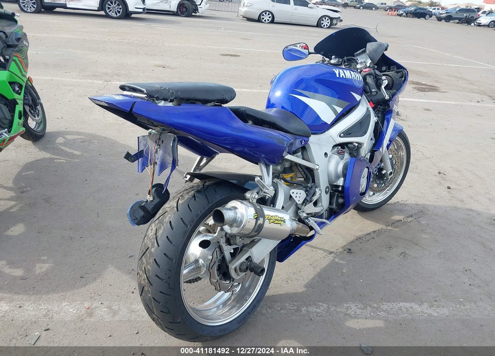 2002 YAMAHA YZFR6 L VIN: JYARJ04EX2A023868
