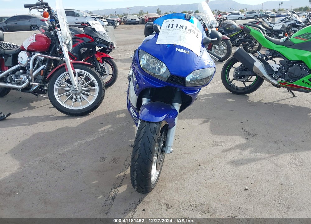 2002 YAMAHA YZFR6 L VIN: JYARJ04EX2A023868