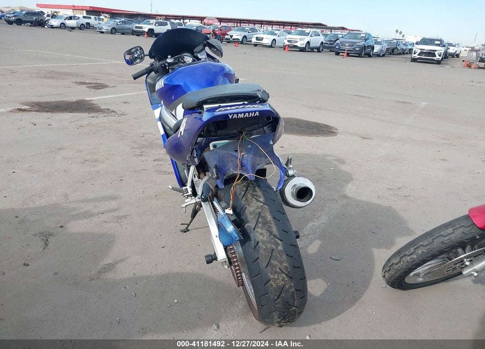 2002 YAMAHA YZFR6 L VIN: JYARJ04EX2A023868