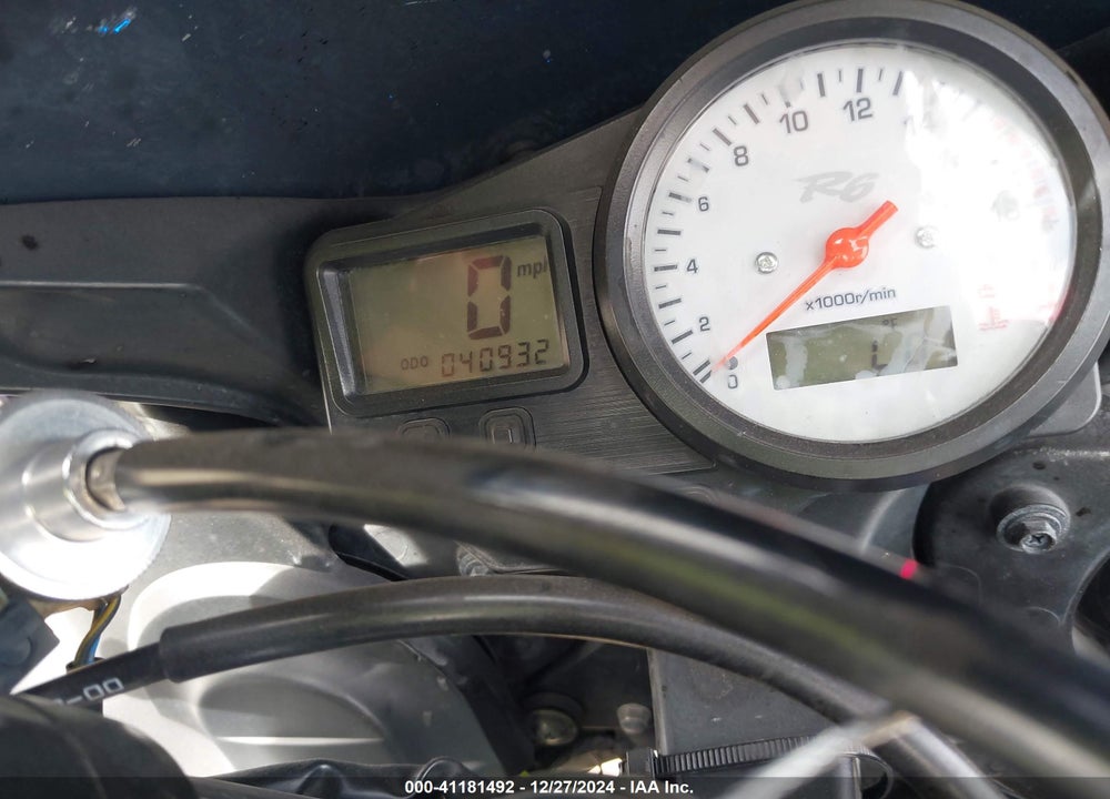 2002 YAMAHA YZFR6 L VIN: JYARJ04EX2A023868