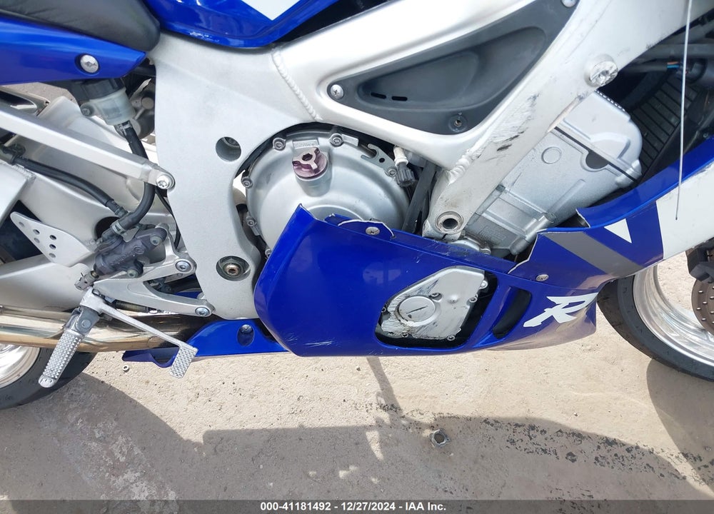2002 YAMAHA YZFR6 L VIN: JYARJ04EX2A023868
