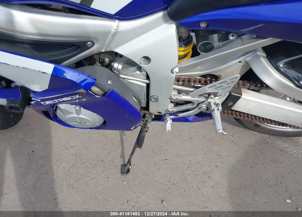 2002 YAMAHA YZFR6 L VIN: JYARJ04EX2A023868