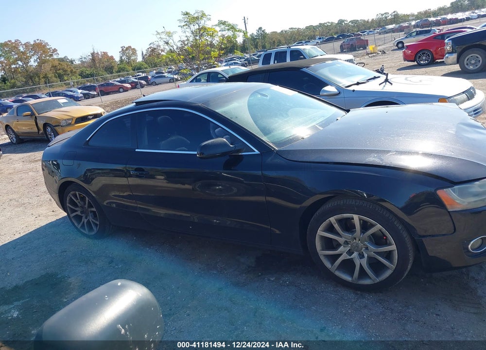 2012 AUDI A5 2.0T PREMIUM VIN: WAULFAFR2CA000617