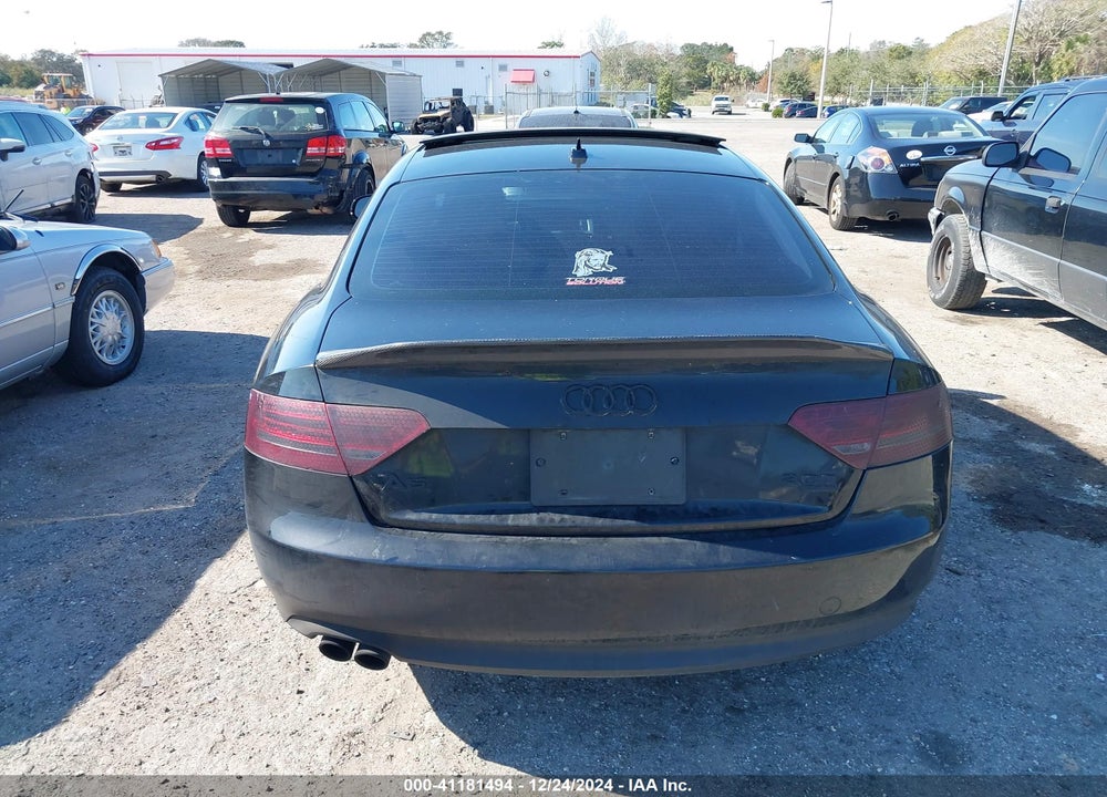 2012 AUDI A5 2.0T PREMIUM VIN: WAULFAFR2CA000617