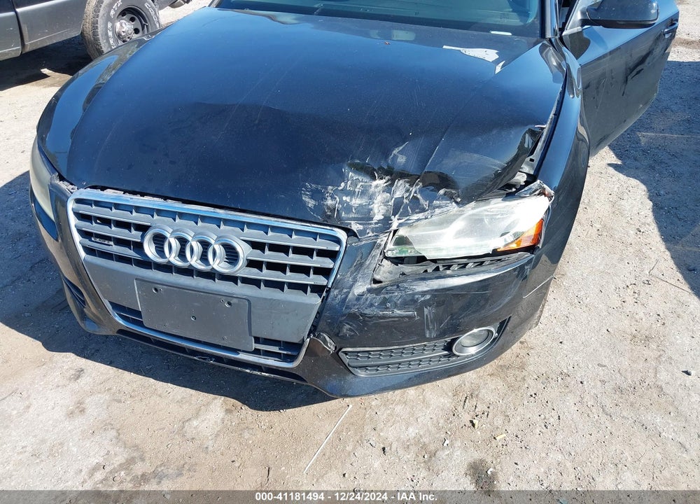2012 AUDI A5 2.0T PREMIUM VIN: WAULFAFR2CA000617