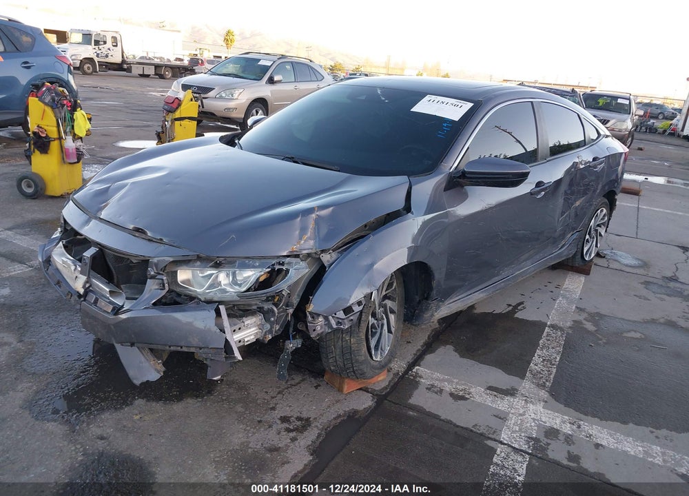 2018 HONDA CIVIC EX VIN: 19XFC2F84JE200902