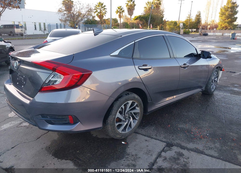 2018 HONDA CIVIC EX VIN: 19XFC2F84JE200902