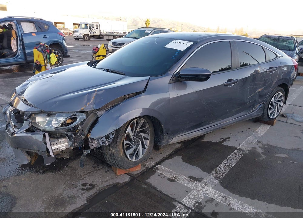 2018 HONDA CIVIC EX VIN: 19XFC2F84JE200902