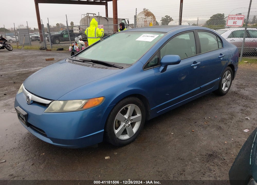 2006 HONDA CIVIC EX VIN: 1HGFA16806L043790
