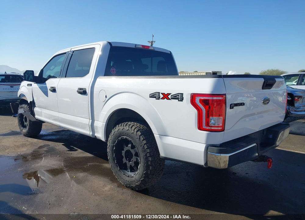 2016 FORD F-150 XLT VIN: 1FTEW1EG2GKD80621
