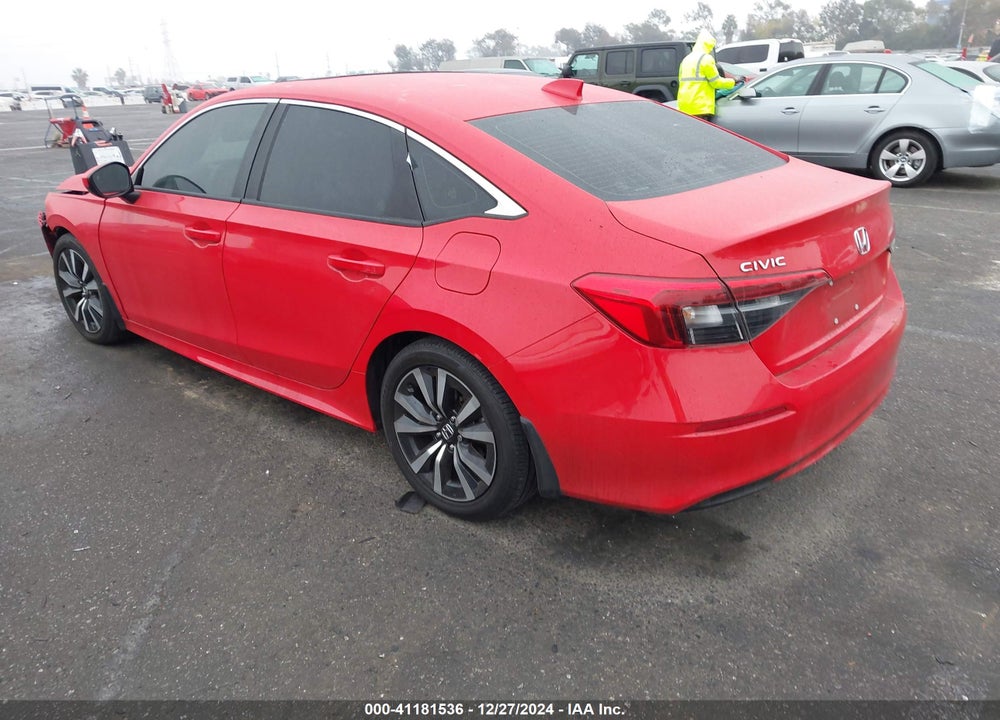 2022 HONDA CIVIC VIN: 2HGFE1F78NH325702