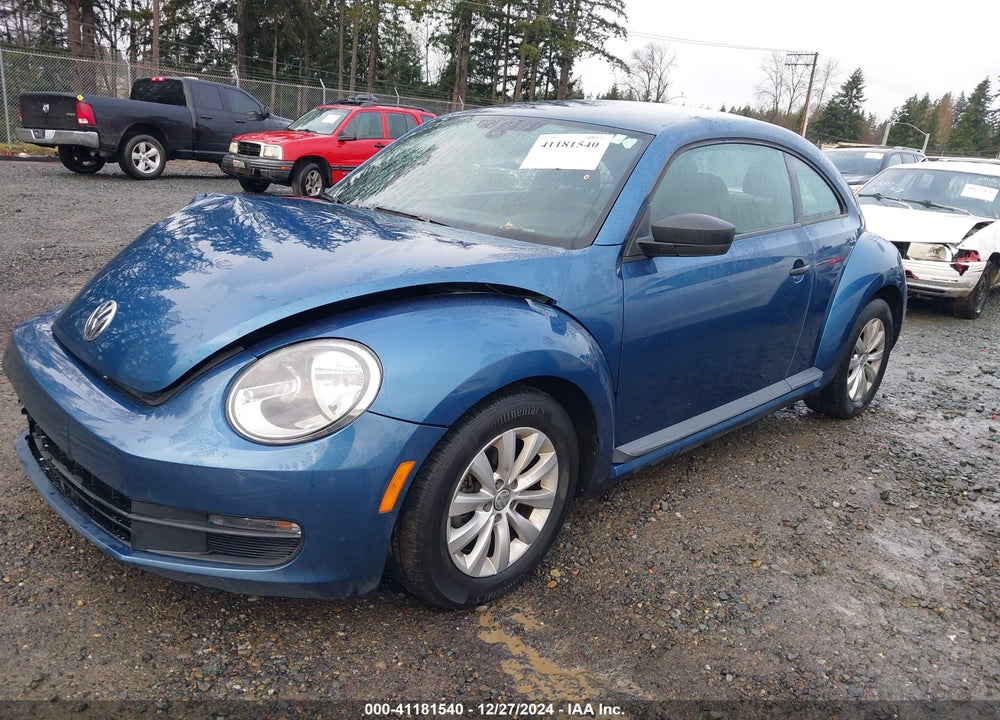 2016 VOLKSWAGEN BEETLE 1.8T S VIN: 3VWF17AT1GM617274