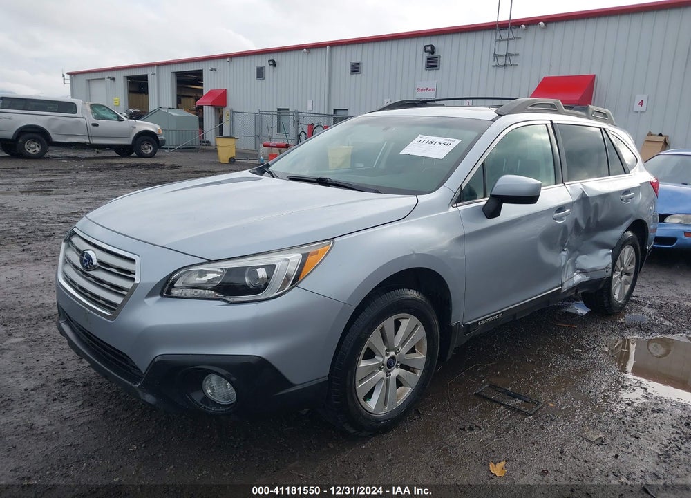 2015 SUBARU OUTBACK 2.5I PREMIUM VIN: 4S4BSADC3F3250767