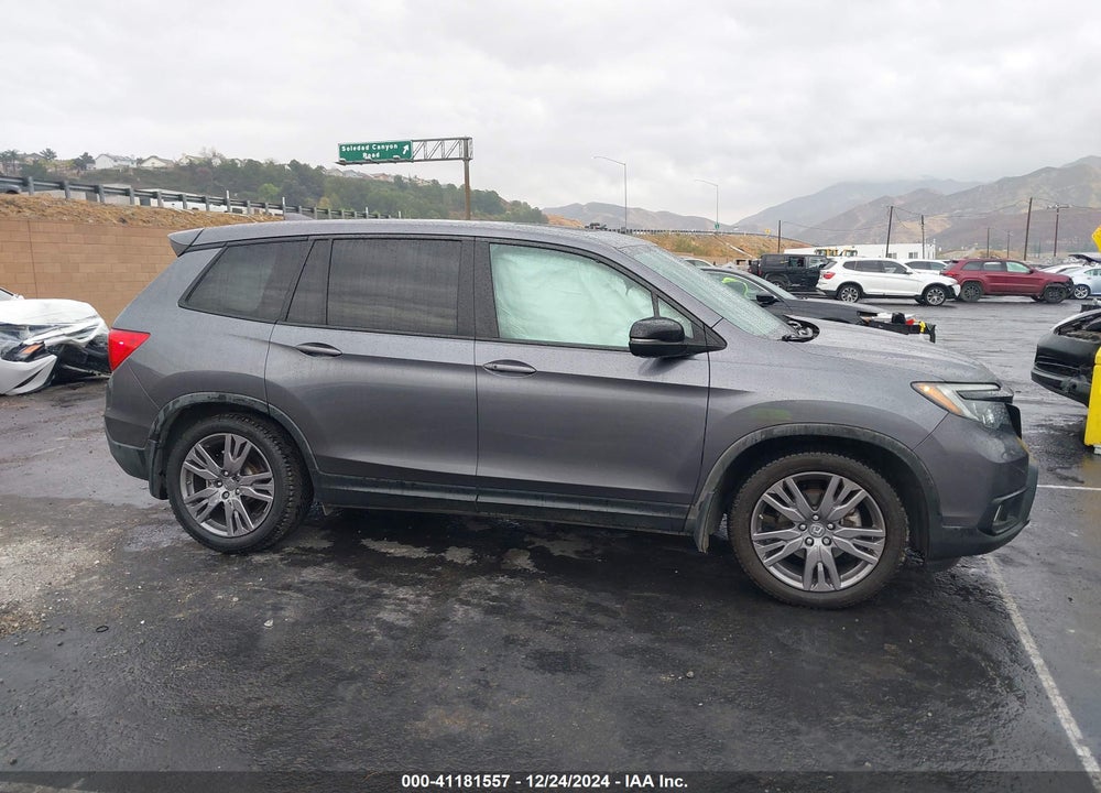 2019 HONDA PASSPORT EX-L VIN: 5FNYF7H56KB007971