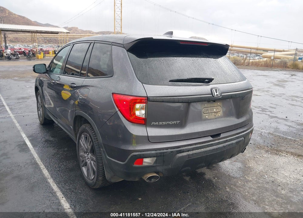 2019 HONDA PASSPORT EX-L VIN: 5FNYF7H56KB007971