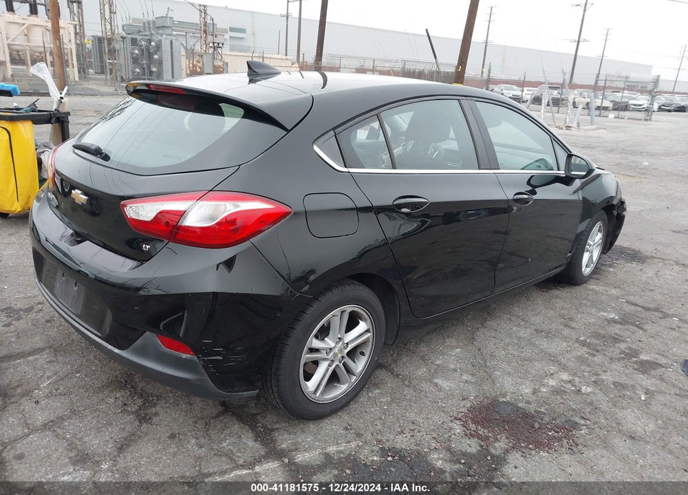 2017 CHEVROLET CRUZE LT AUTO VIN: 3G1BE6SM6HS510251