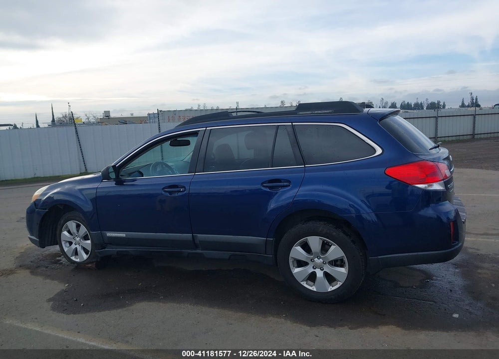 2011 SUBARU OUTBACK 2.5I LIMITED VIN: 4S4BRBKCXB3378714
