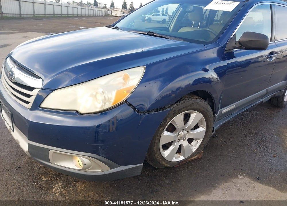 2011 SUBARU OUTBACK 2.5I LIMITED VIN: 4S4BRBKCXB3378714