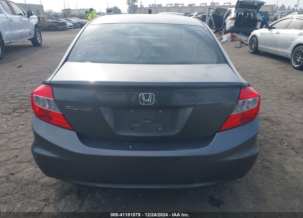 2012 HONDA CIVIC EX VIN: 19XFB2F89CE325951