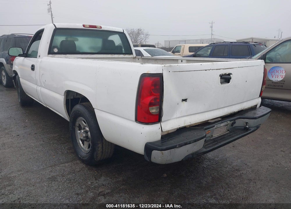 2004 CHEVROLET SILVERADO 1500 WORK TRUCK VIN: 1GCEC14V54E324420