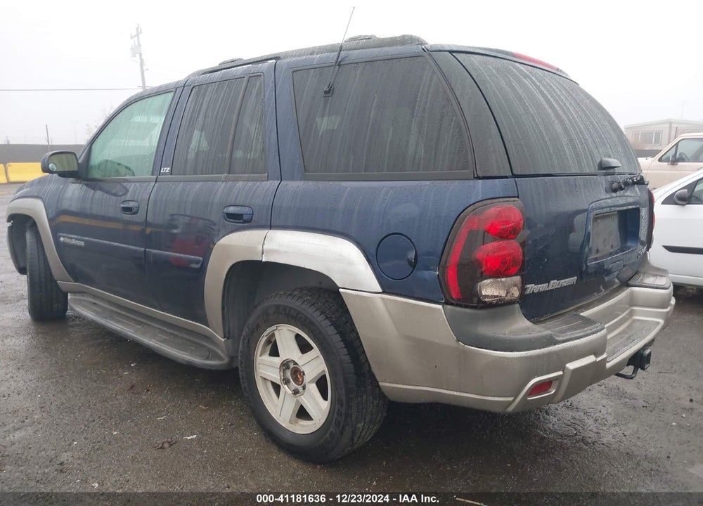 2002 CHEVROLET TRAILBLAZER LTZ VIN: 1GNDT13S622289864