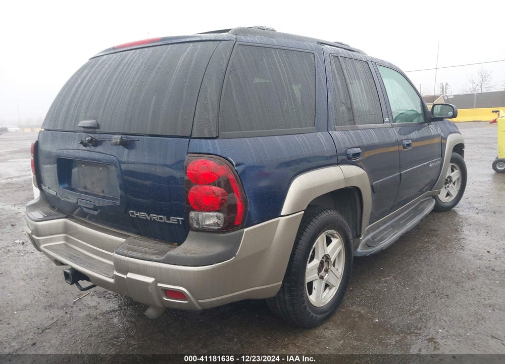 2002 CHEVROLET TRAILBLAZER LTZ VIN: 1GNDT13S622289864