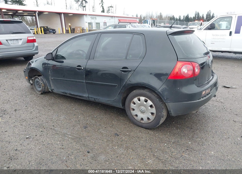 2007 VOLKSWAGEN RABBIT VIN: WVWDR71K27W178631