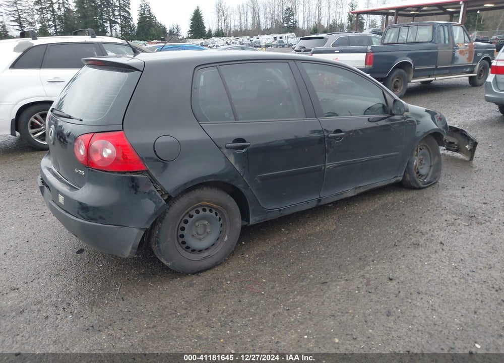 2007 VOLKSWAGEN RABBIT VIN: WVWDR71K27W178631